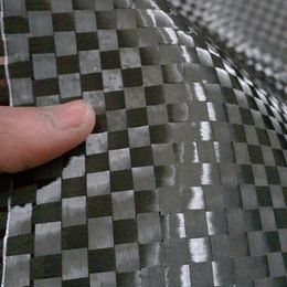 Andere kunsten en ambachten 12k 200GSM 88 mm stretch vlakte Big Plaid Real Carbon Fiber Doek stof 12 "30 cm of 20" 50 cm breedte 100 cm lengte 230412