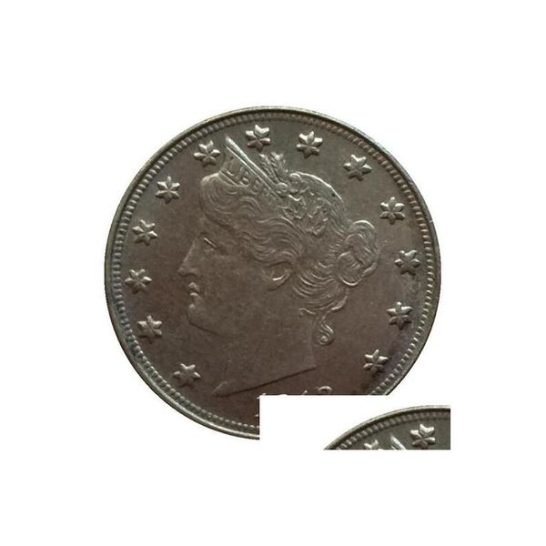 Autres arts et métiers 1913 Liberty Head V Nickel Coin Copie Drop Livraison Home Garden Cadeaux Otdtq