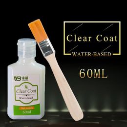Otras artes y manualidades Gilding Gilding Glue Glue Agua Varnic de pintura de abrigo a base de agua Mezcla de protección de hoja dorada con perla Glitte302x