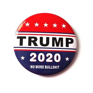 Autres arts et artisanat 7 styles Metal Trump Badge émail émail America Président Campagne Political Brooch Coat Bijoux Brooches Party F Dhalo