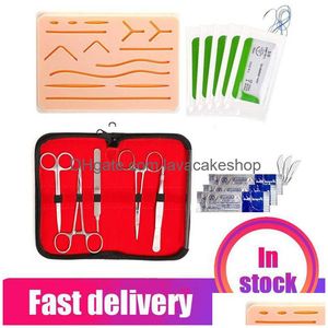 Autres arts et métiers Kit de suture tout compris pour développer les techniques de suture de raffinage Sutura Medicina De Costura Drop Delivery Home G Dhsbc