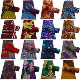 Andere kunsten en ambachten der 100 originele echte wax ankara stof Afrikaanse print voor trouwjurk tissus katoen 36yards 230412
