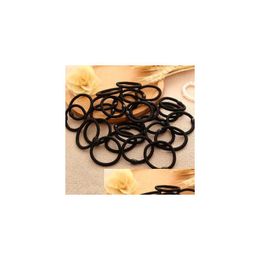 Andere kunsten en ambachten Betalingslink voor beste kopers Haarelastiekjes Geen logo Normaal touw Zwarte kleur Anita Liao Drop Delivery Home Garden Dhlxw