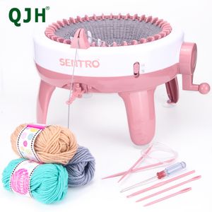 Other Arts and Crafts Sentro Knitting Machine Craft Project 40 Needle Hand Kit for Such as ScarvesHatsSweatersGlove 230625