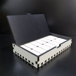 Otras artes y artesanías Juego de bloques de juego de dominó de sublimación de madera Juego de bloques de dominó de doble cara con impresión térmica 28 piezas con caja sublimada A02
