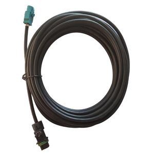 Otros dispositivos electrónicos para automóviles 6/5 m Vista del automóvil Cámara de parachoques LVDS Cable Adaptador de cable para 61119182329 61119326454 Vista lateral izquierda derecha 12201