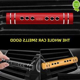 Andere Auto Electronics CAR Mini Air Fersnener Vent -geur Per smaakpas voor interieur aromatherapie Aroma Styling Drop Delivery Mob DHCEX