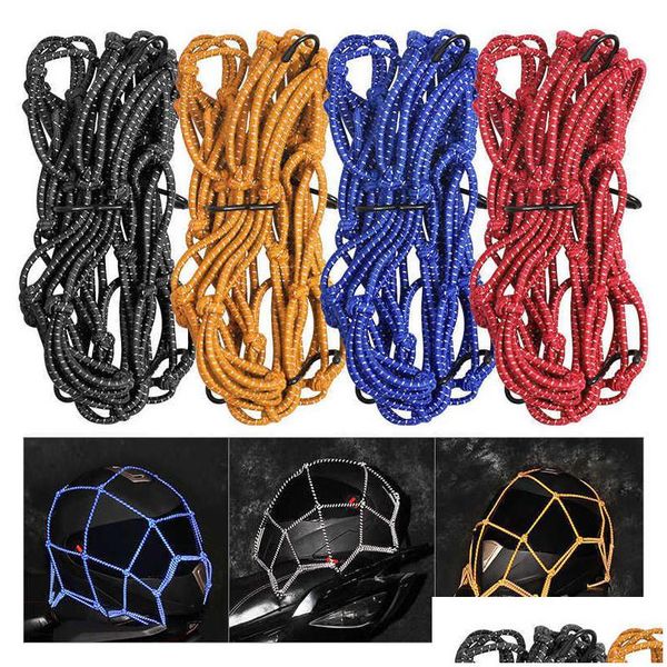 Autre Auto Électronique Réfléchissant Casque De Moto Mesh Net Moto Lage Engrenages De Protection Crochets Accessoires Organisateur 2021 Voiture Drop Deli Dhhxd