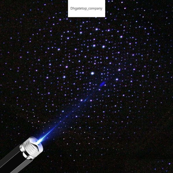 Otras piezas de automóviles Coche Techo Estrellas Luces nocturnas Luz decorativa interior Proyector láser Led USB con nubes Cielo estrellado Efecto de iluminación Dhyjd