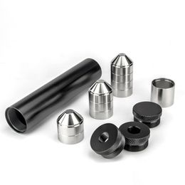 Otras piezas de automóvil Filtro de combustible 7 pulgadas L 1,45 Inod Aluminio Soent Tubo de limpieza 9 piezas Tazas CNC duras de acero inoxidable 1 2X28 5 8X24 Tapa final Dhgpl