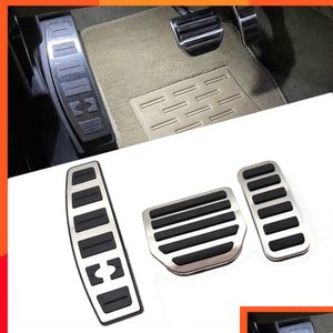 Autres pièces automobiles Nouvelle pédale d'accessoire de voiture ER Accélérateur de gaz Repose-pieds modifié Pad de pédale pour Land R Range Sport Disery 3 4 Lr3 Lr4 Dro Otwhs