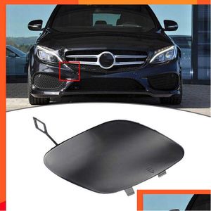 Autres pièces d'auto Nouveau crochet de pare-chocs de voiture ER Capuchon d'oeil de remorquage avant Remplacement noir pour Benz Classe C C300 C400 W205 Drop Delivery Automobiles Dhbm0