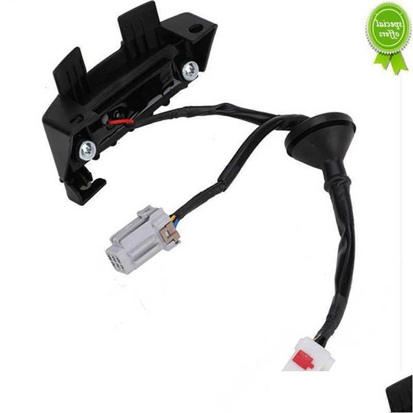 Otras piezas de automóvil Nuevo para Hyundai Veloster 2011 2012 2013 2014 Botón del interruptor del maletero del automóvil con orificio para cámara OEM 812602V010 81260-2V010 Drop Dhnsx