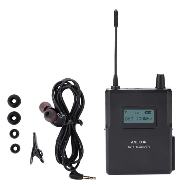 Otros accesorios AV originales para el receptor ANLEON S2-R 863-865670-680526-535MHz Receptor de monitor de escenario Monitor inalámbrico de sonido claro con auriculares 221025