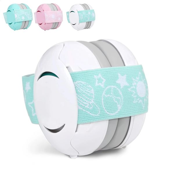 Other Baby Feeding Auriculares con cancelación de ruido para bebés Orejeras de protección para los oídos para bebés con diadema elástica Regalo de viaje en avión nacido 231030