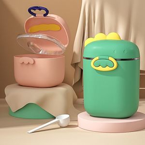 Andere Babyvoeding Baby Draagbare Voedsel Poeder Container Met Lepel Baby Snack Opbergdoos Voor Reizen Outdoor Activiteiten 230608