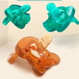 Other Sucette d'alimentation pour bébé 0618 tous les bébés nés dorment type dent gomme personnalisé silicone mamelon bébé chupetes para bebes pouce sucer chupe 231025