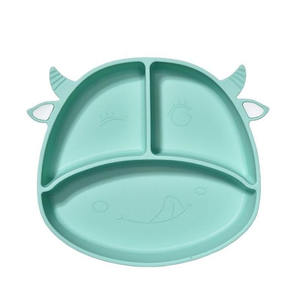 Autre Baby Feeding Sile Assiette Set Antislip Soucoupe Aspiration Enfant Vaisselle Vaisselle Pour Enfants Pour Bébé-Led Sevrage 9 Moisadd Drop Del DH41U