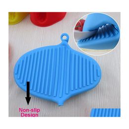 Autres ustensiles de cuisson Gant Sile Gants résistants à la chaleur durables Four Pliable Chaleur Insation Étanche À l'huile Cuisson Antidérapant Micro-ondes Dh4 Dh3Hb