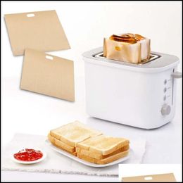 Andere bakware broodroosterzakken gegrilde kaas broodjes herbruikbare anti-aanbak bak toast broodtas magnetron verwarming bh3058 tqq drop deli otzfi