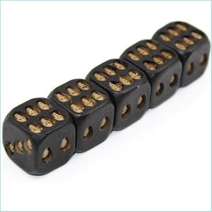 Andere barproducten Resin Black Skl Dice Game Nieuwheid