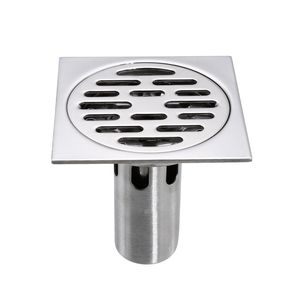 Andere Bad Toilet Benodigdheden 10*10cm Roestvrijstalen Vloerafvoeren Anti-geur Afdruiprek Badkuip Bodemlekkage Douche Zeef Cover Keuken Badkamer Accessoires 230607