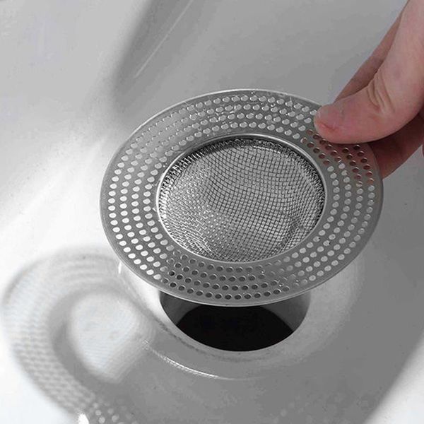 Otro Bañera Suministros de Aseo 1 unids Acero Inoxidable Bañera Catillero Tapón Tapón Ducha Drenaje Filtro Trampa Cocina Metal Fregadero Murciélago