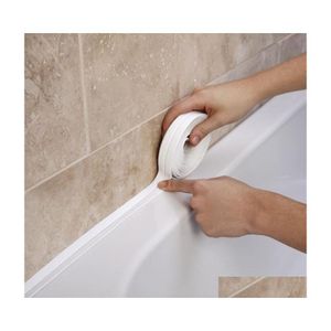 Other Bath Toilet Supplies 3 Colors Bathroom Shower Sink Sealing Strip Tape White Pvc Self Adhesive Waterproof Wall Sticker For Ki Dhckh