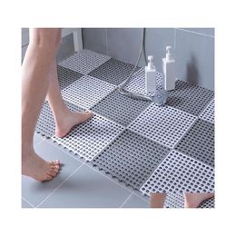 Autres fournitures de toilettes de bain 30x30cm de salle de bain tapis non glisser les tapis de pas en mas de bains creux de salle de bain coussin
