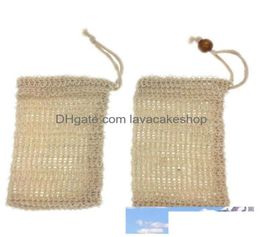 Otros suministros para el baño de baño 9 x14 cm que hacen burbujas de jabón Saco saco bolsas de almacenamiento Bolsa de almacenamiento DSTRING Drop entrega del hogar DHPZD1371844