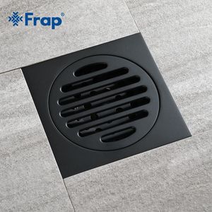 Autres Fournitures De Toilette De Bain Frap Égouttoir À Déchets Noir Pur Moderne Salle De Bains Ordinaire Balcon Drainage Rapide Carrelage Insert Carré Drains Y38106