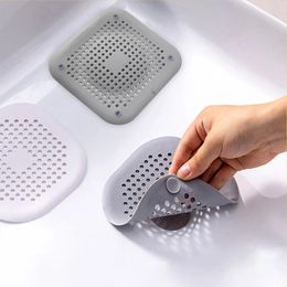 Ander Bath Toiletbenodigdheden Haarfilter Sink Anti-Blokkering Zeef Badbad Douche Vloer Afvoer Stopper Siliconen Keuken Deodorant Plug Badkamer Accessoires