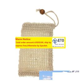 Autres fournitures de toilette de bain faisant des bulles économiseur de savon sac pochette sac de rangement porte-chaîne livraison directe maison jardin