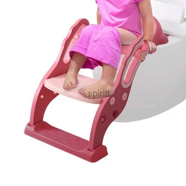 Otros suministros de baño para inodoro Escalera para ir al baño Asiento para ir al baño con escalón Escalera para ir al baño Asiento para ir al baño con escalera para niños pequeños Bebés Niñas Niños YQ240111