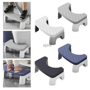 Autres fournitures de toilette de bain Favorise des mouvements sains Tabouret de toilette Tabouret de pot de toilette ergonomique de 7 pouces pour des mouvements sains Soulagement des hémorroïdes pour adultes YQ240111