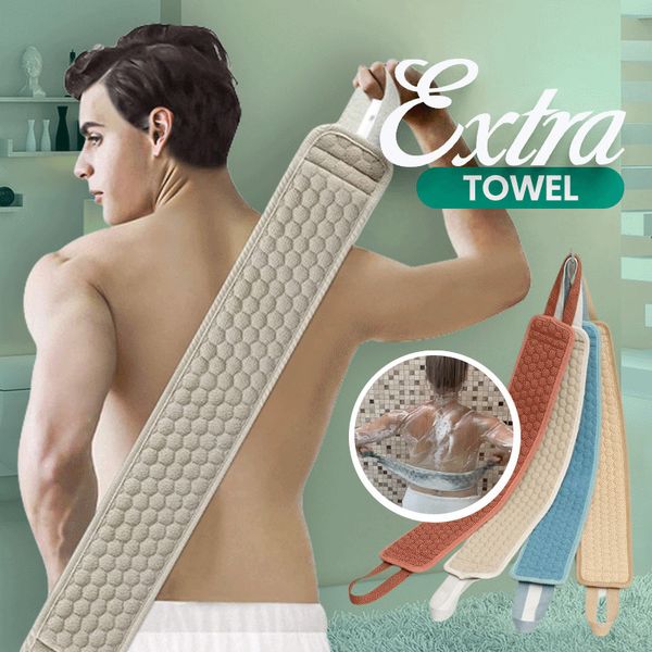 Otros artículos de aseo para el baño Ducha Exfoliante Cinturón para fregar la espalda Toalla Guante de bola Limpiador de lodo profundo Toallita corporal coreana Fregadora trasera japonesa Correa para tirar 230518