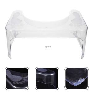 Autres fournitures de toilette de bain Repose-pieds de toilette Tabouret de pot portable Adultes Clear Ottoman Sleeper Lit Coussin Chaise Tabourets Enfants Hauteur Squatty Salle de bain YQ240111