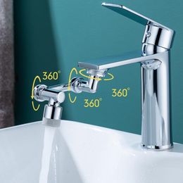 Autres fournitures de toilettes pour le bain Rotation universelle de 1080° Aérateur de robinet Filtre anti-éclaboussures Robinet de cuisine Extension de buse d'eau Adaptateur s Bubbler 230308