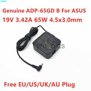 Authentique 19V 3.42A 65W 4.5x3.0mm ADP-65GD B Chargeur adaptateur secteur pour Asus PRO 0551/451LBU400V PU500C chargeur d'alimentation pour ordinateur portable x0723