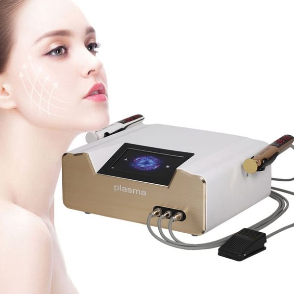 Autres équipements de beauté 2 en 1 flash ozone plasma froid pour le stylo laser plasma de beauté acné pour le retrait des rides à l'oumplière pour les yeux