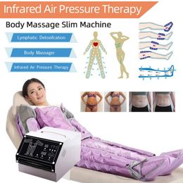 Autres équipements de beauté 3 en 1 Massage corporel Minceur Costume de drainage lymphatique Instrument Fisioterapia Presoterapia
