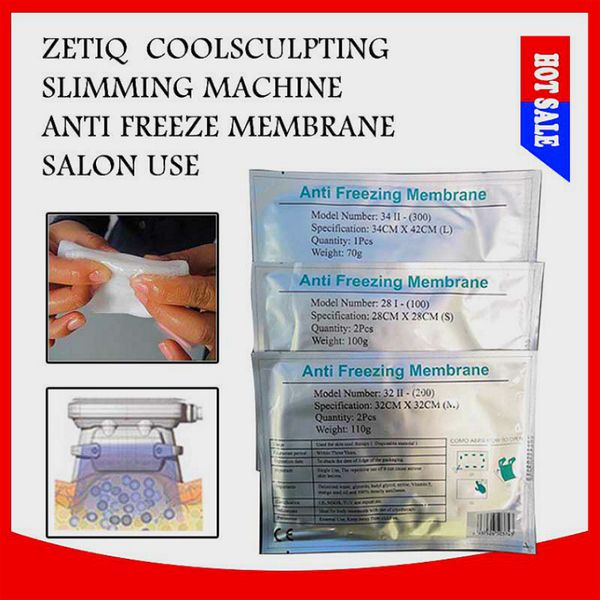 Autres équipements de beauté 4 poignées Lipofreeze Lipo Cryo Thérapie Fat Gel Liposuccion avec 100pcs Membrane Pad