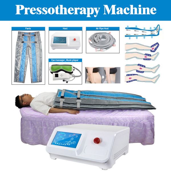 Autres équipements de beauté Drainage lymphatique à pression d'air amincissant la perte de graisse Machines d'enveloppement de forme de jambe Équipements de soins de massage des yeux