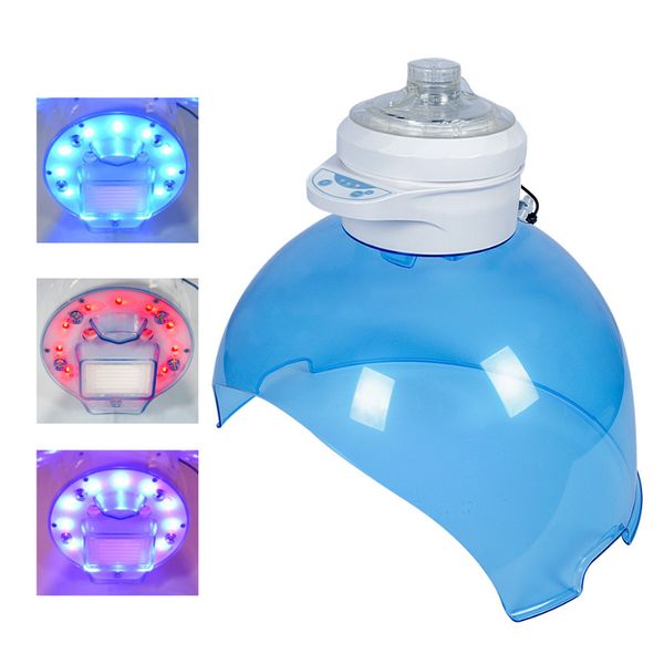 Otro equipo de belleza El mejor dispositivo de belleza ultrasónico de 3 colores de luz LED Terapia de fotones para uso de mujeres