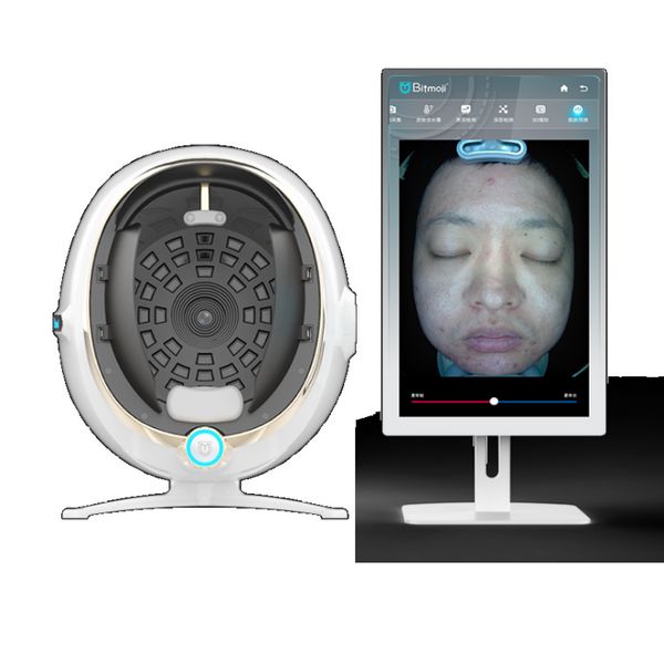 Autre équipement de beauté Analyseur de peau Bitmoji 3D Analyseur de peau en gros pour le visage Analyseur de peau pour scanner facial à miroir intelligent