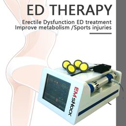 Otros equipos de belleza Electromagnetic Ed Shockwave Machine Alta eficiencia Operación fácil Emshock Wave Therpay Machien para tratamiento