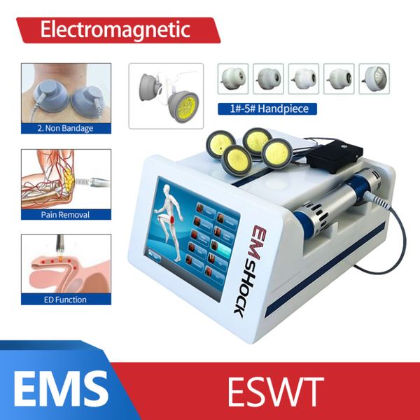 Otro equipo de belleza Eswt Terapia de ondas de choque radiales para fisioterapia Ed Shock Wave Ems Machine Acústica
