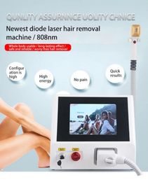 Autres équipements de beauté Refroidissement de la glace Épilation de cheveux Lazer 808 nm Laser Korea