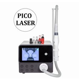 Autres équipements de beauté Laser Picoseconde Détatouage Speckle Spot Remova Pico Lazer 1064Nm 532Nm 755Nm 1320Nm Pico396