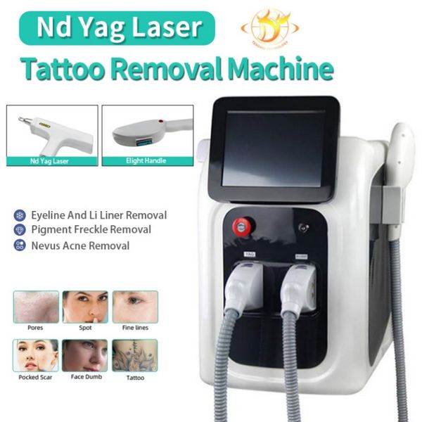 Otros equipos de belleza Máquina de eliminación de tatuajes con láser Precio Nd Yag Eliminación de cejas Láser para eliminación de tatuajes